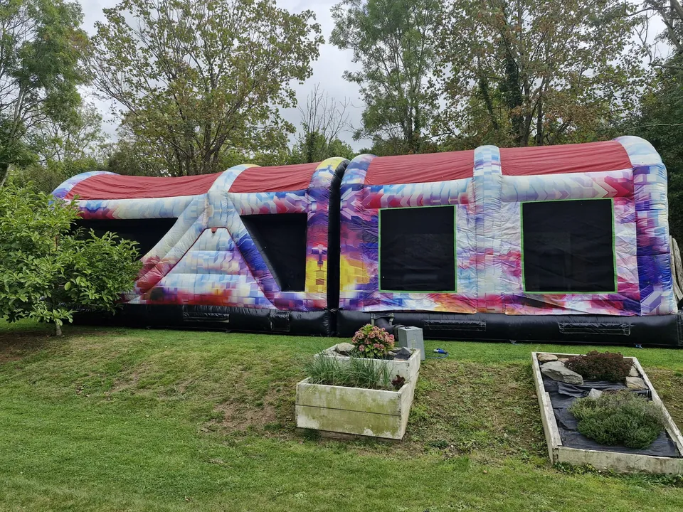 Tie-Dye Assault Course